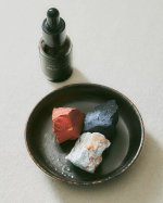 SET PIEDRAS Y ACEITE ESENCIAL VELVET CUIR